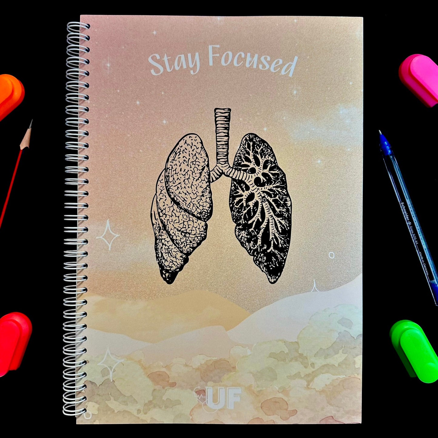 Set 3 Caiete Pentru Notițe Anatomy A4