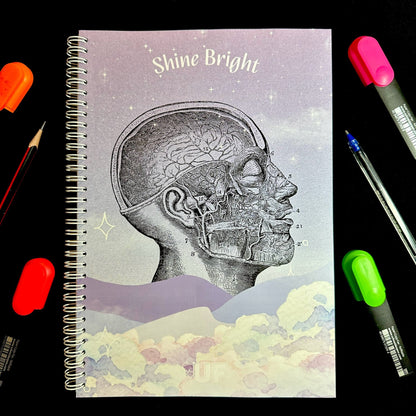 Set 3 Caiete Pentru Notițe Anatomy A4